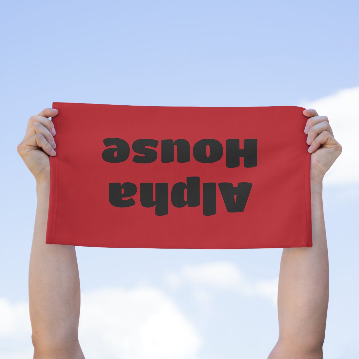 Alpha House Rally Towel, 11x18