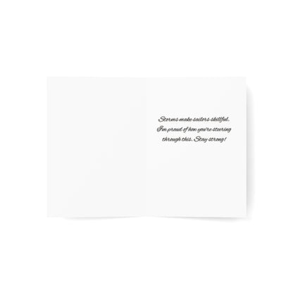 Storms May Come Greeting Cards (1, 10, 30, and 50pcs)