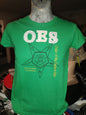 OES Distressed embroidered Tee