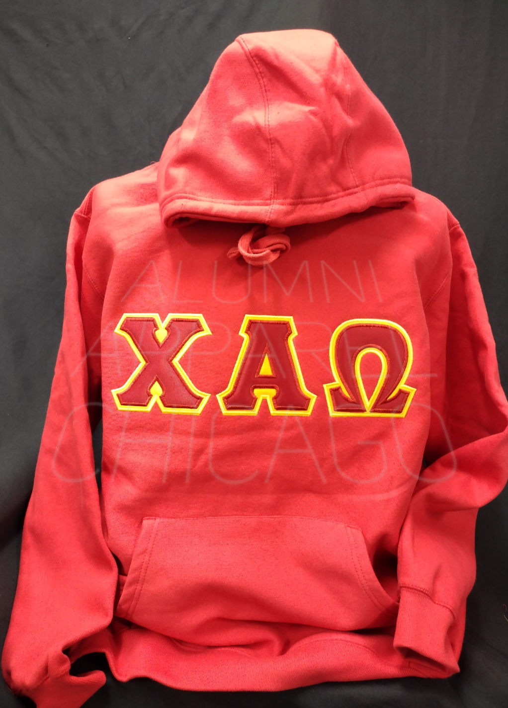 Hooded Applique Swearshirt