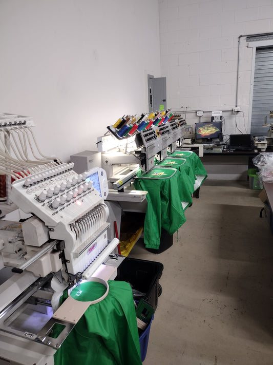 QBGC Kelly and Royal Crossing Jackets