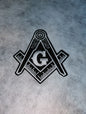 Masonic Cutout Patch