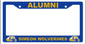 Simeon Wolverines License Frame