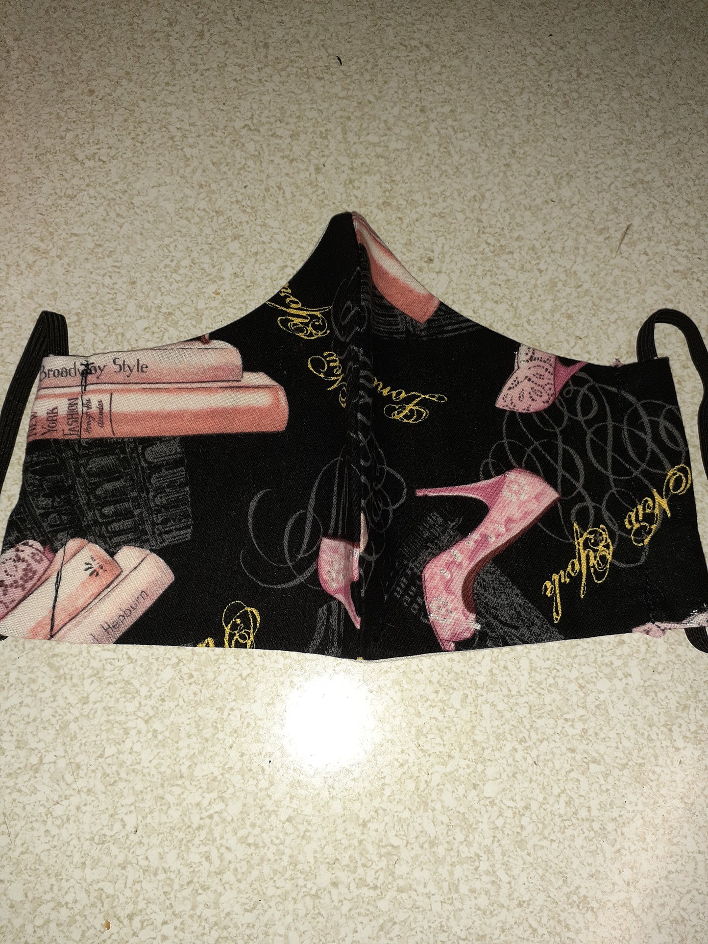 Masks By Phaedra... Pink Heels
