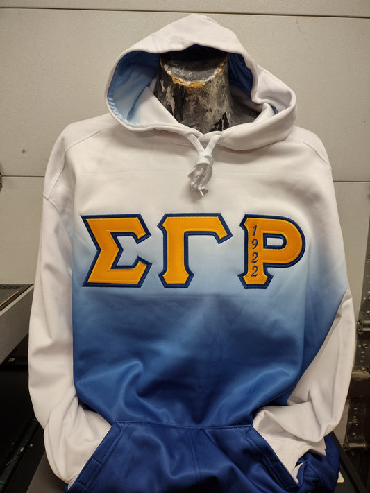Ombre Hooded Sweatshirt