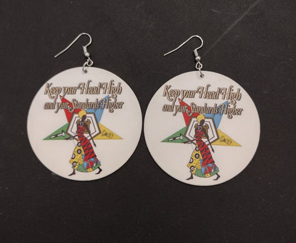 OES Wooden Earrings Part 2