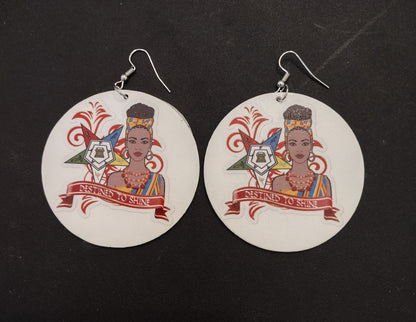 OES Wooden Earrings Part 2