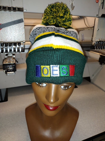 Pom Pom Knit Hat