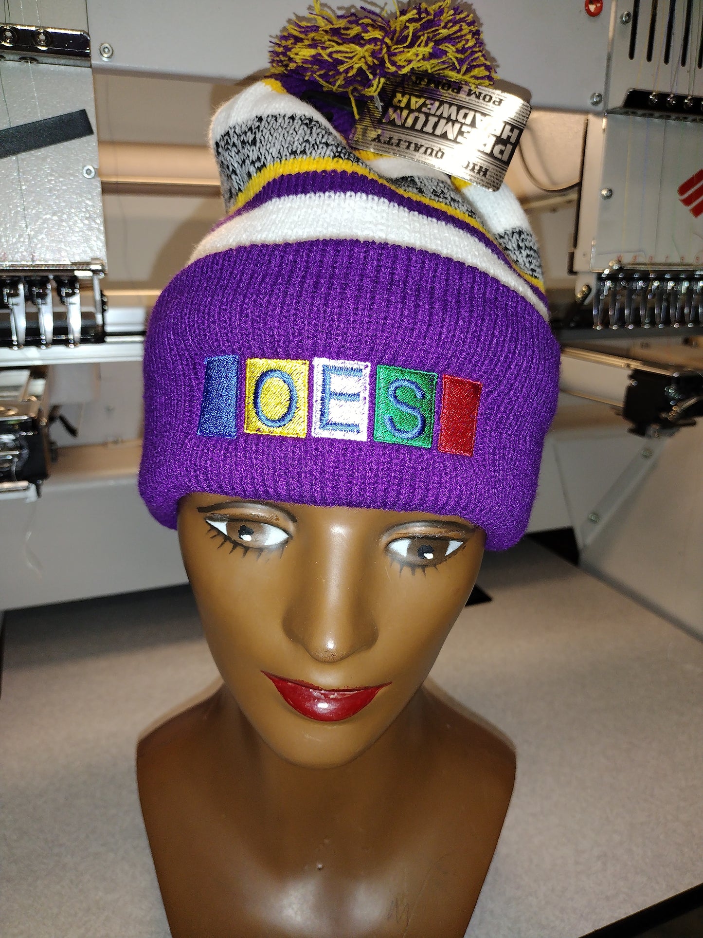 Pom Pom Knit Hat